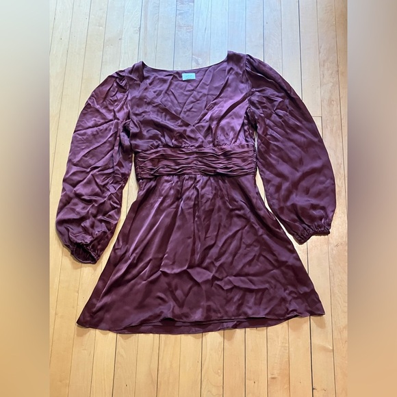 Wilfred Rhythm Dress in Truffle - Picture 2 of 11